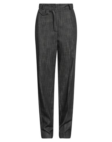 Noir Noir Woman Jeans Black Size L Cotton In Black