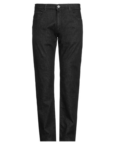 Giorgio Armani Man Jeans Black Size 34 Cotton, Cashmere, Wool, Elastane In Black