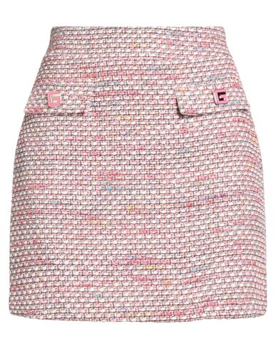 Gaelle Paris Gaëlle Paris Woman Mini Skirt Pink Size 6 Cotton, Polyester, Viscose, Acrylic