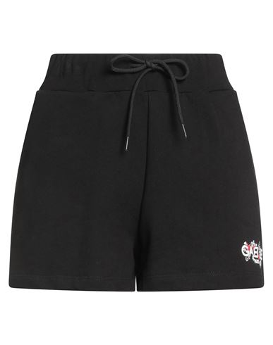 Gaelle Paris Gaëlle Paris Woman Shorts & Bermuda Shorts Black Size 2 Cotton, Elastane In Black