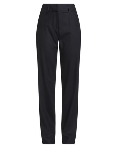 Moorer Woman Pants Navy Size 12 Virgin Wool, Cashmere, Elastane In Black
