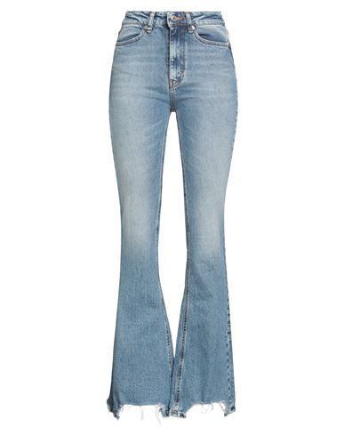 Vicolo Denim Couture Woman Jeans Blue Size Xs Cotton, Lyocell, Organic Cotton, Lycra In Blue