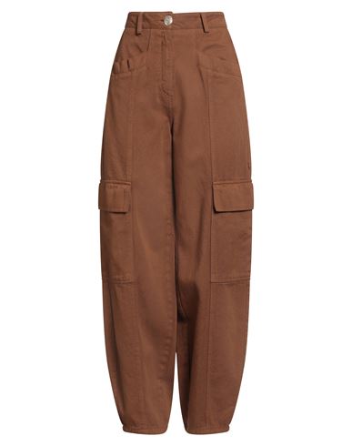 Pantalones Mujer Marrón 36 Mujer