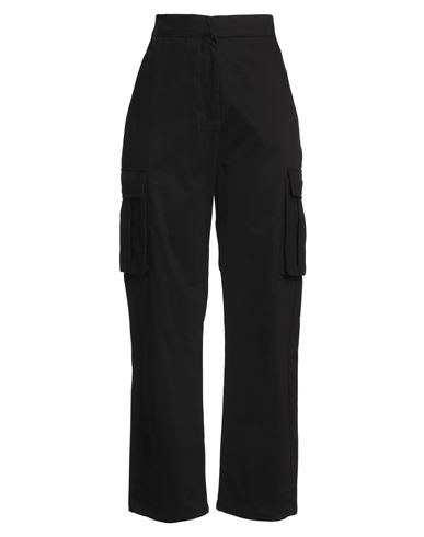 Pinko Woman Pants Black Size 8 Cotton