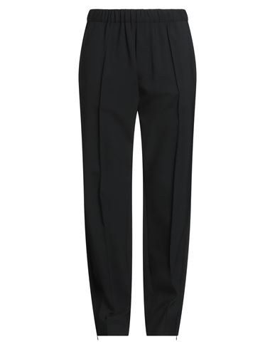 Dsquared2 Man Pants Black Size 36 Virgin Wool, Elastane In Black