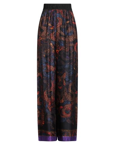 Just Cavalli Woman Pants Midnight Blue Size 12 Viscose