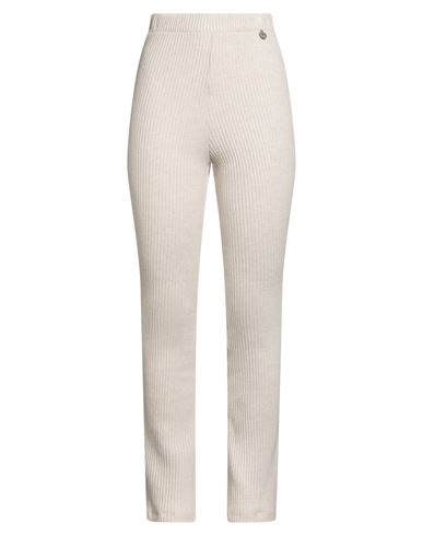 Berna Woman Pants Beige Size S Viscose, Polyester, Polyamide In Sand