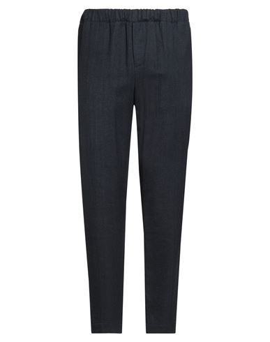 Cruna Man Pants Midnight Blue Size 36 Cotton In Blue