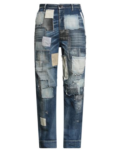 Dsquared2 Man Jeans Blue Size 36 Cotton, Elastane In Blue