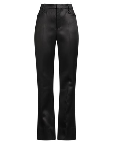 Tom Ford Woman Pants Black Size 4 Virgin Wool, Silk In Black