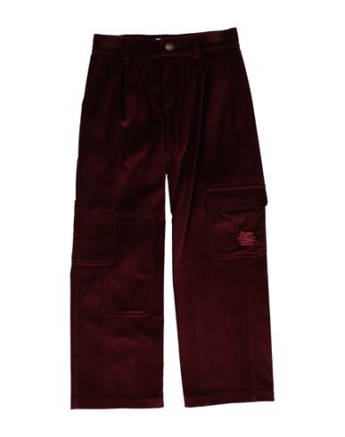 Etro Toddler Girl Pants Burgundy Size 6 Cotton, Polyester In Burgundy
