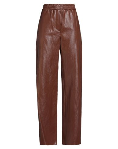 Weekend Max Mara Woman Pants Brown Size 8 Viscose, Polyester, Cotton, Textile Fibers In Brown