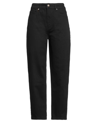 Just Cavalli Woman Jeans Black Size 31 Cotton, Elastane In Black