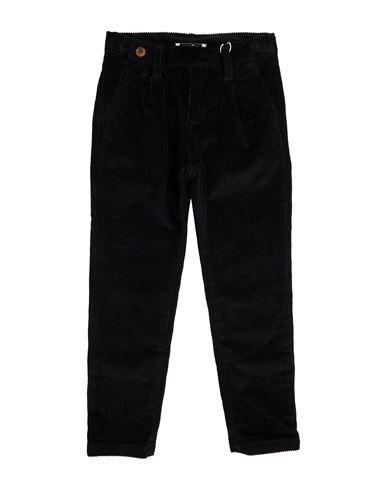 Siviglia Toddler Boy Pants Black Size 6 Cotton, Elastane In Black