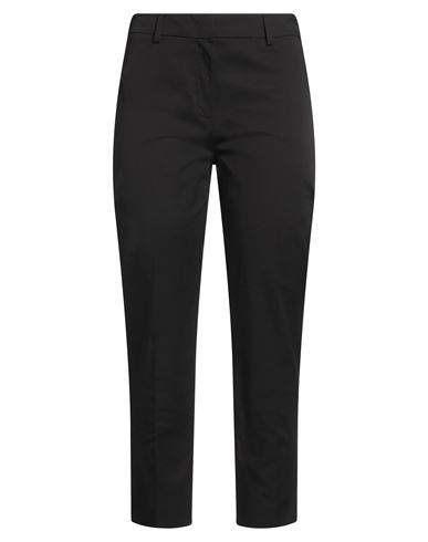 Weekend Max Mara Woman Pants Black Size 16 Cotton, Elastane
