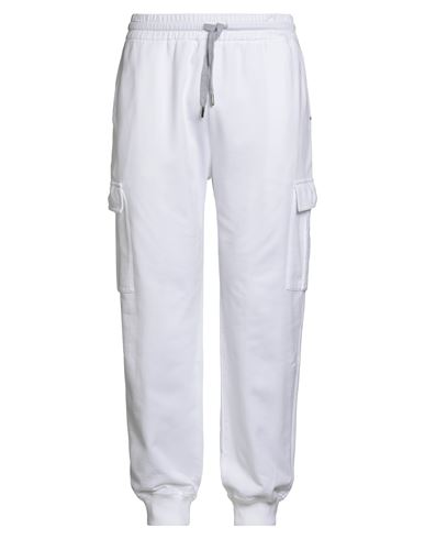 Fedeli Man Pants White Size 3xl Cotton In White