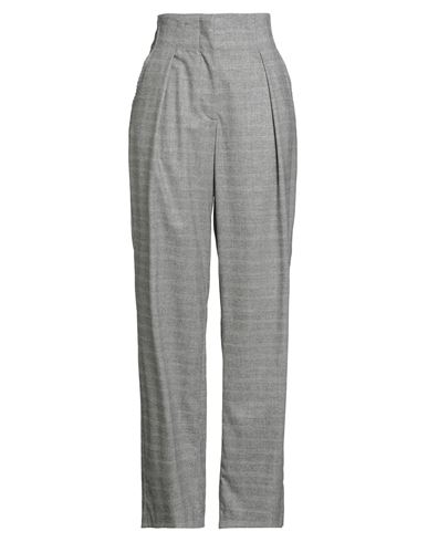 Eleventy Woman Pants Light Grey Size 4 Wool, Cashmere, Elastane, Polyamide, Polyester In Gray
