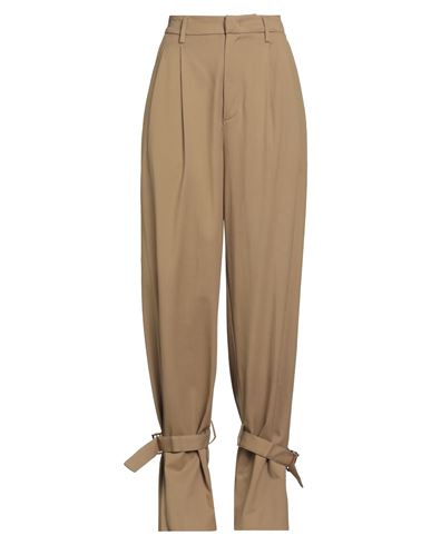 Dondup Woman Pants Beige Size 6 Lyocell, Elastane In Brown