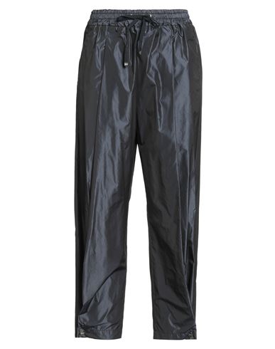 Herno Woman Pants Midnight Blue Size 6 Polyester In Black