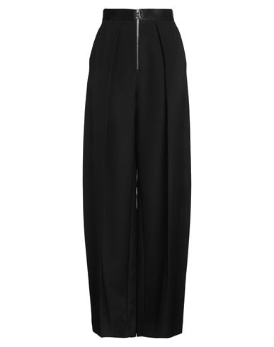 Khaite Marnie High-waisted Wide-leg Trousers In Black