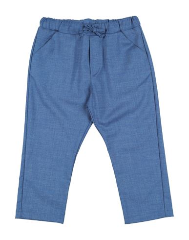 Bikkembergs Toddler Boy Pants Navy Size 4 Polyester, Viscose, Elastic Fibres In Blue