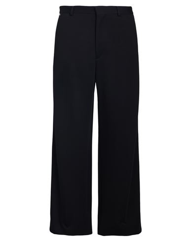 Versace Man Pants Black Size 36 Lyocell, Elastane In Black