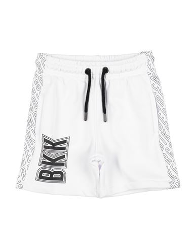 Bikkembergs Toddler Boy Shorts & Bermuda Shorts White Size 5 Cotton, Polyester In White