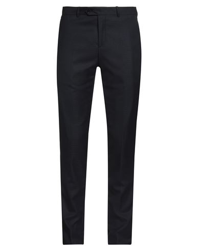 Manuel Ritz Evening Man Pants Navy Size 36 Polyester, Viscose, Elastane In Blue