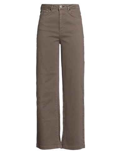 Maliparmi Malìparmi Woman Jeans Taupe Size 31 Cotton, Elastane In Brown