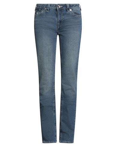 True Religion Woman Jeans Blue Size 30 Cotton, Polyester, Rayon, Elastane In Blue