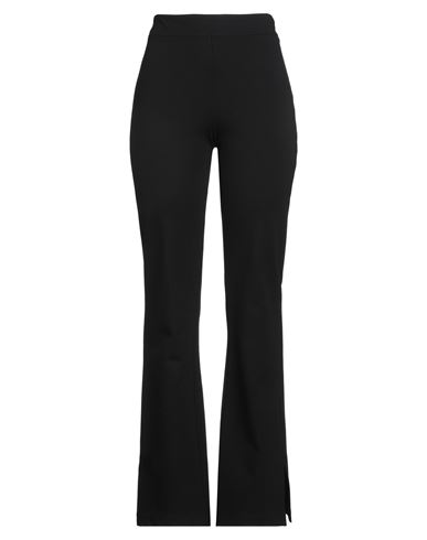 Jucca Woman Pants Black Size 6 Viscose, Polyamide, Elastane In Black