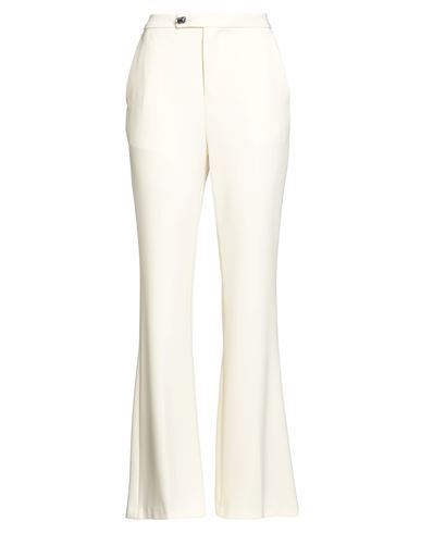 Isabelle Blanche Paris Woman Pants Cream Size Xs Polyester, Elastane In White