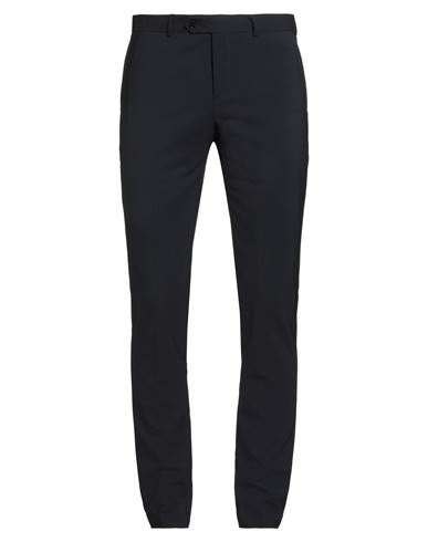 Manuel Ritz Evening Man Pants Midnight Blue Size 36 Virgin Wool, Elastane In Black