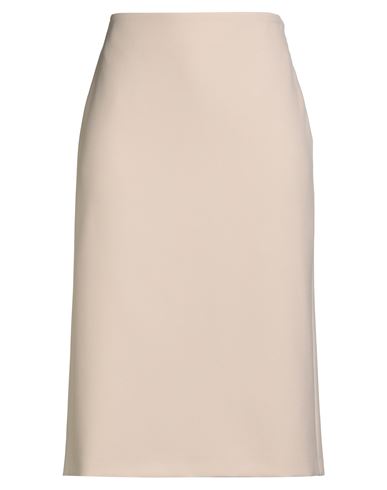 Peserico Woman Midi Skirt Beige Size 14 Polyester, Viscose, Cotton, Elastane In Pink