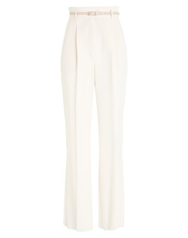Max Mara Studio Woman Pants Cream Size 6 Triacetate, Polyester In Neutral