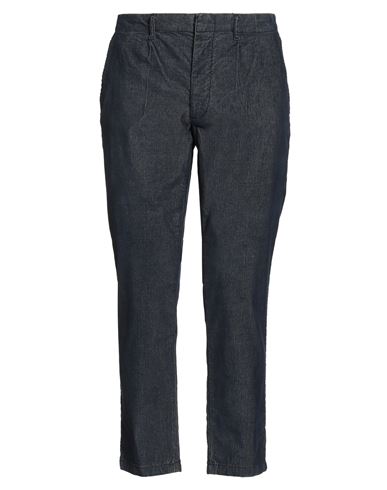 Liu •jo Man Man Pants Navy Size 36 Cotton, Polyester, Elastane In Blue