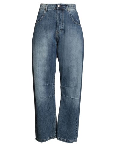 Motel Woman Jeans Blue Size M Cotton