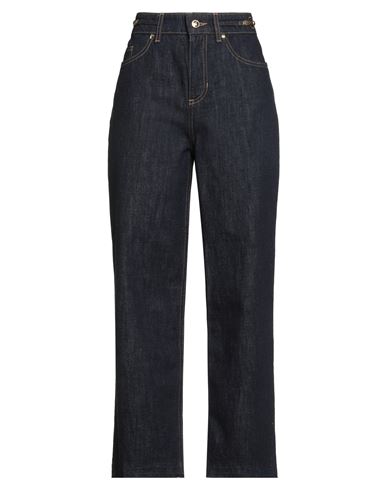 Just Cavalli Woman Jeans Blue Size 32 Cotton In Blue
