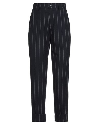 Berwich Woman Pants Navy Size 2 Virgin Wool In Multi
