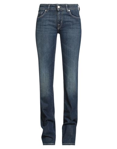 Jacob Cohёn Woman Jeans Blue Size 27 Cotton, Elastane In Blue