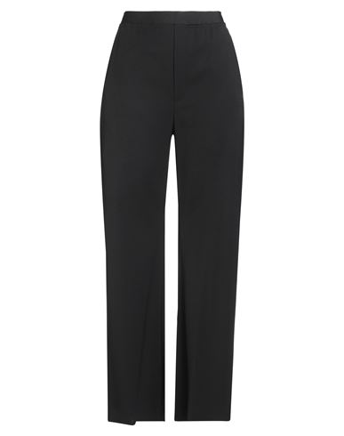 Mm6 Maison Margiela Woman Pants Black Size 6 Polyester, Virgin Wool, Elastane In Black