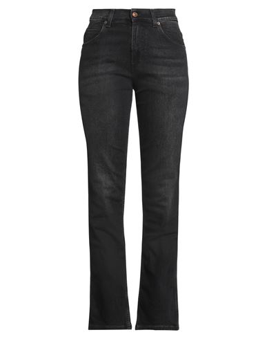 Haikure Woman Jeans Black Size 30 Cotton, Lyocell, Elastomultiester, Elastane In Black