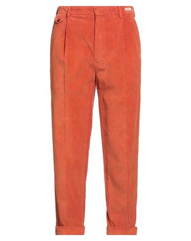 L.b.m 1911 L. B.m. 1911 Man Pants Orange Size 36 Cotton, Elastane In Red