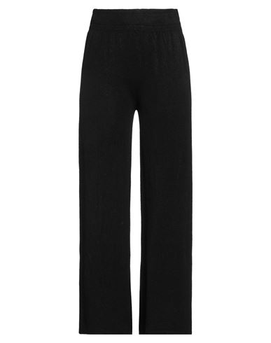 Haveone Woman Pants Black Size Onesize Viscose, Polyester, Polyamide In Black