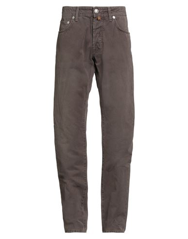 Jacob Cohёn Man Pants Taupe Size 32 Cotton In Brown