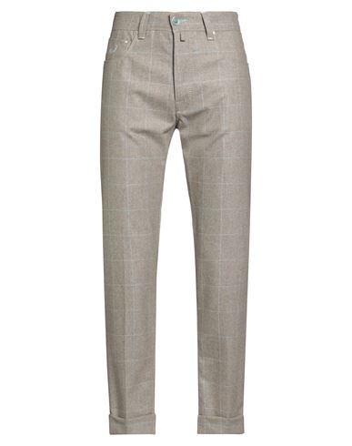 Jacob Cohёn Man Pants Taupe Size 33 Wool In Gray