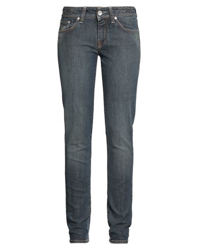 Jacob Cohёn Woman Jeans Blue Size 28 Cotton, Elastane In Blue