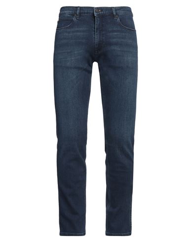 Hugo Boss Hugo Man Jeans Blue Size 33w-34l Cotton, Elastane In Blue