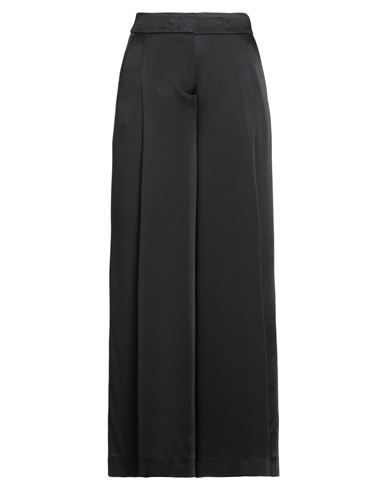Peserico Easy Woman Pants Black Size 6 Acetate, Viscose In Black