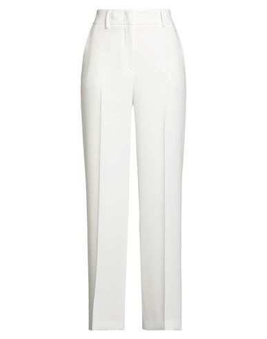 Peserico Easy Woman Pants White Size 6 Polyester In White